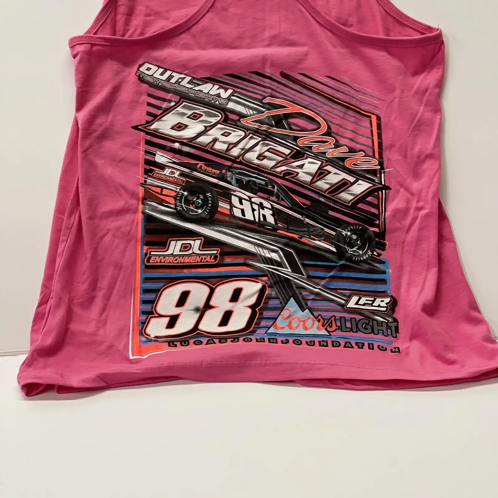 Thumbnail: Brigati Coors Light Logo Tank: Pink