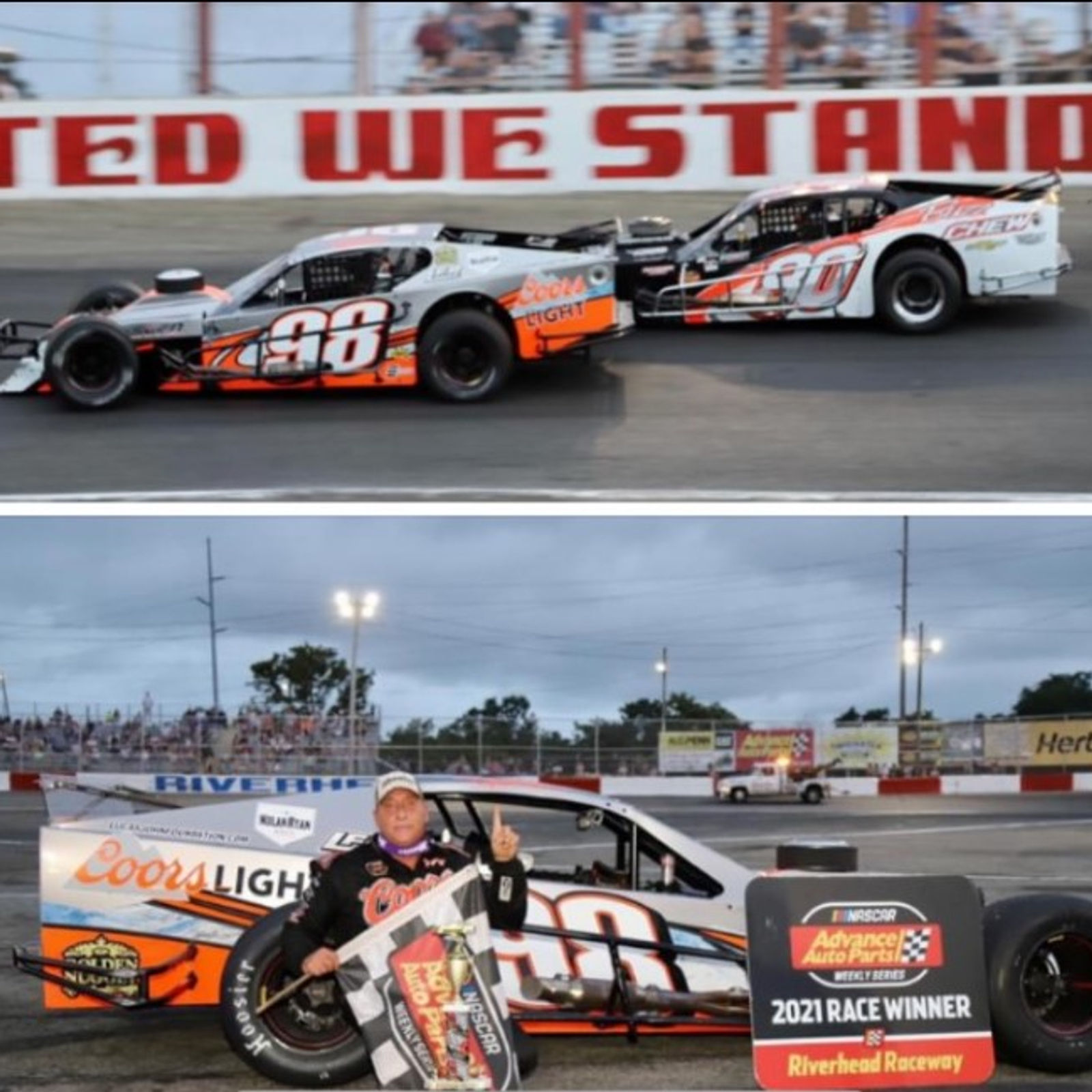 #98 Modified Wins Saturday, August 21st !